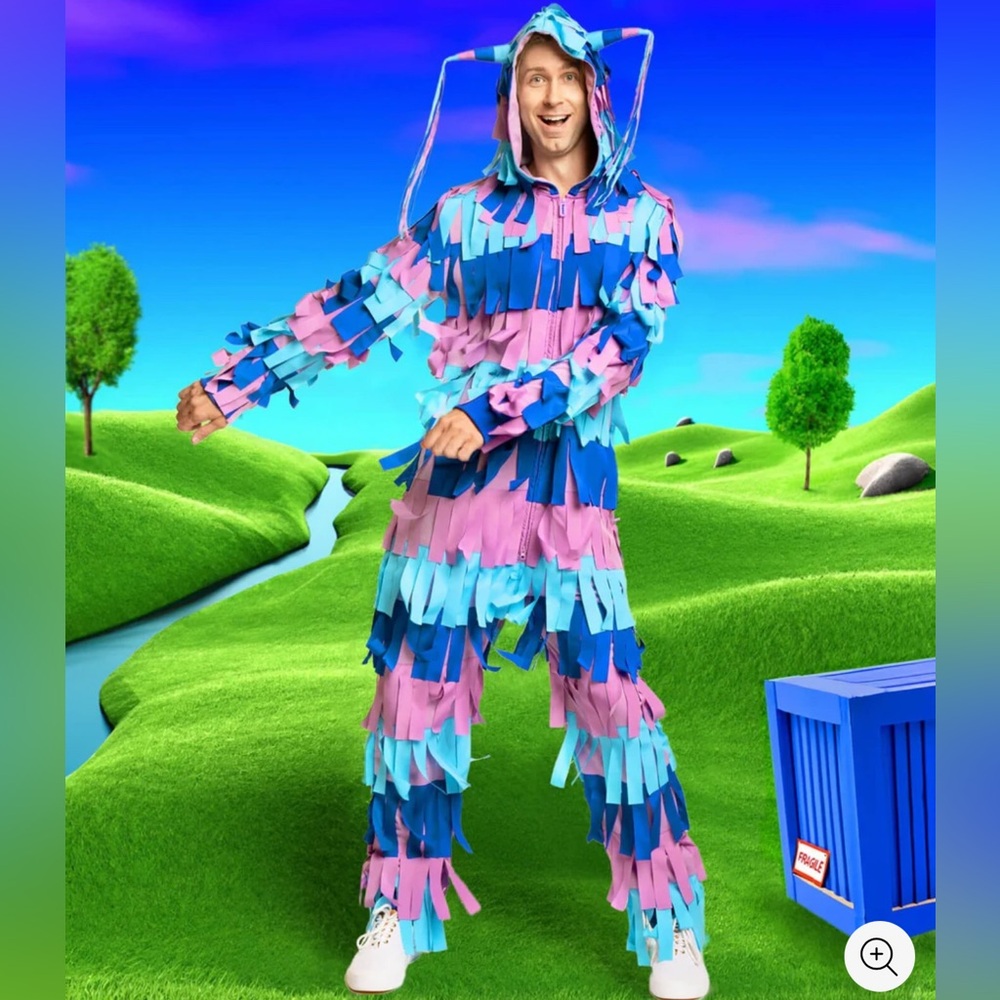 Tipsy Elves kids Costume NWTS Loot Llama Piñata Fortnite onesie